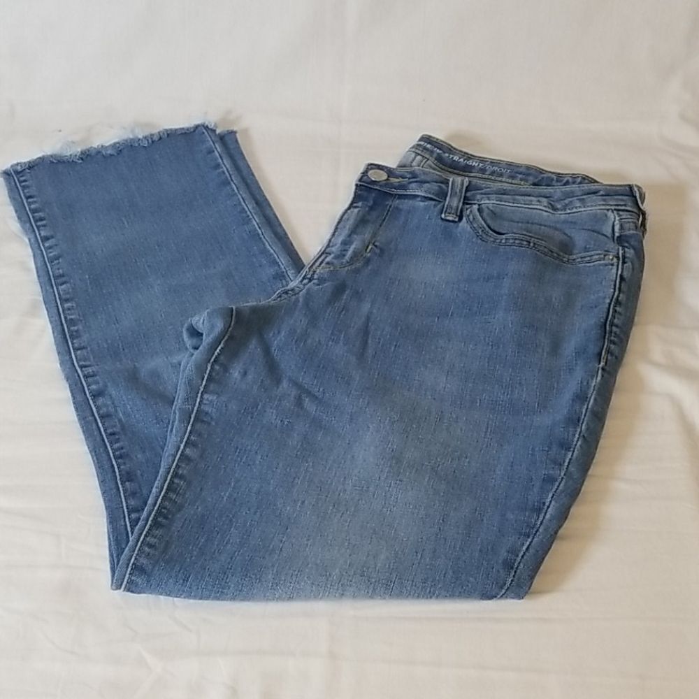 Old Navy Blue Denim‎ Boyfriend 5-Pocket Jeans Size 8R